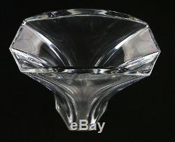 Baccarat Small Crystal Gingko Vase 7 No Box Great Condition! Retails for $435