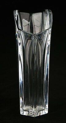 Baccarat Small Crystal Gingko Vase 7 No Box Great Condition! Retails for $435