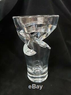 Beautiful 9 Baccarat Fine Crystal Tornado Vase