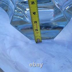 Beautiful SIGNED Baccarat Crystal GINKO XL VASE