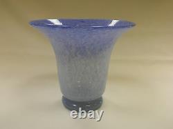 Beautiful Signed Degue French Art Deco Glass Vase 7 1/2' Tall