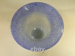 Beautiful Signed Degue French Art Deco Glass Vase 7 1/2' Tall