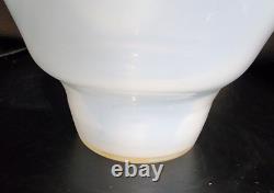 Beautiful, rare antique French opaline opalescent glass vase