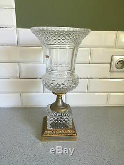 Big Vase Baccarat Crystal Model Medici Perfect Condition