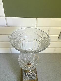 Big Vase Baccarat Crystal Model Medici Perfect Condition