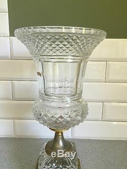 Big Vase Baccarat Crystal Model Medici Perfect Condition