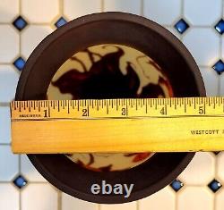 Bombay Cameo Glass Emile Galle Reproduction 14 Vase Art Nouveau Brown Signed
