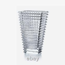 Brand New In Box Baccarat Eye Rectangular Vase Large BNIB