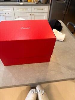 Brand New In Box Baccarat Eye Rectangular Vase Large BNIB