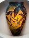 Cameo ART Nouveau Glass VASE Galle French Style Reproduction Acid Etch