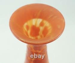 Charles Schneider Le Verre Francais Cardemines Red Cameo Vase