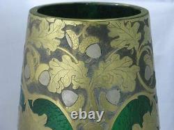 Circa1890 Grand Exhibition Glass Vase by F. T. Legras, Saint-Denis REDUCED