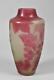 D' Argental French Cameo Art Glass Vase Grape/Currant Designs