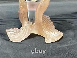 Daum France and Jean Boggio mermaid crystal and glass Vase Excellent Condition