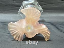 Daum France and Jean Boggio mermaid crystal and glass Vase Excellent Condition
