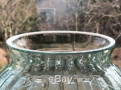 Daum Nancy France Etched Art Deco Vase 11.5