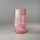 Daum Nancy, Gui (mistletoe) pink glass vase