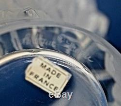 ESNA Crystal Vase 8.75 by LALIQUE of France Signed MINT
