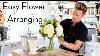 Easy Grocery Store Flower Arranging Home Hacks Theodore Leaf