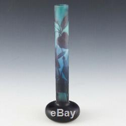 Emile Gallé Cameo Glass Vase c1900