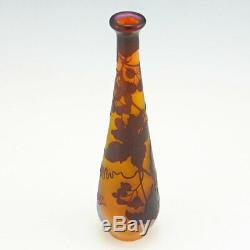 Emile Gallé Cameo Vase c1900