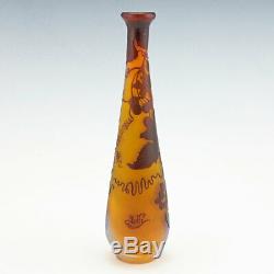 Emile Gallé Cameo Vase c1900