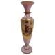 FRENCH BACCARAT PINK Opline Glass Vase 13.5
