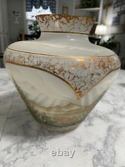 Fenton After the Rain French Opalescent Family Signature Vase Connoisseur
