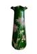Fine Large French Legras Mont Joye Aventurine Art Glass Gilt Vase