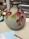 Fine Legras French Art Glass Cameo Vase-signed- ruby series signed