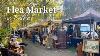 Flea Market In France Antique Furniture And Decorations Antique Tableware Shop With Me
