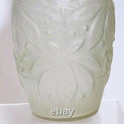 French Art Deco \Glass Vase by Joma Montreuil (Bourdieu & Durand)
