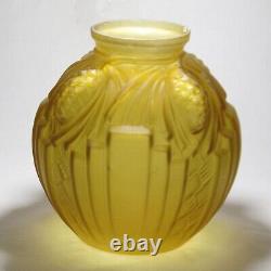 French Art Deco Pine Cone Vase Pierre de Cagny