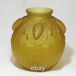 French Art Deco Pine Cone Vase Pierre de Cagny