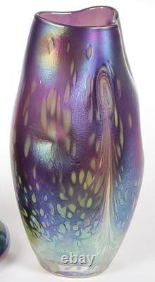 French Art Glass Vase