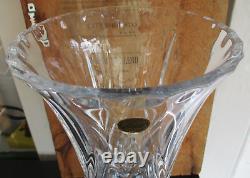 French Cristal D'Arques Gigogne Art Glass Lead Crystal Vase Bowl Paris France