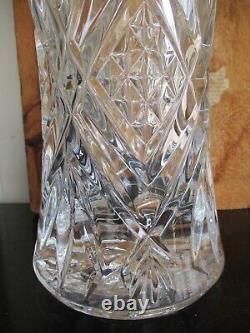French Cristal D'Arques Gigogne Art Glass Lead Crystal Vase Bowl Paris France