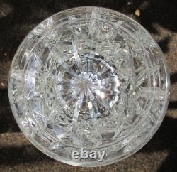 French Cristal D'Arques Gigogne Art Glass Lead Crystal Vase Bowl Paris France