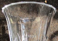 French Cristal D'Arques Gigogne Art Glass Lead Crystal Vase Bowl Paris France