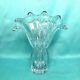 French Crystal Vannes Le Chatel Cristal Vase Made in France Mid Century