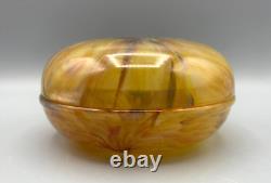 French Glass Box St Louis Art Verrier Bowl Vase Nouveau Deco Paul Nicolas Galle