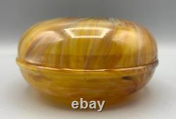 French Glass Box St Louis Art Verrier Bowl Vase Nouveau Deco Paul Nicolas Galle