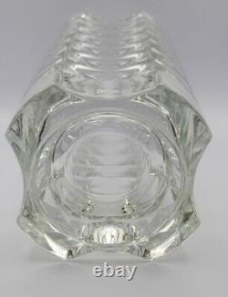 French Glass Windsor Vase By J. G. Durand for Luminarc one lard and one smaller