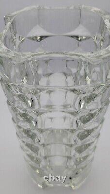 French Glass Windsor Vase By J. G. Durand for Luminarc one lard and one smaller