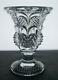 French St Louis Diamonds & Nets Pattern Pressed Flint Glass Spill Vase C. 1840