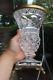 French crystal glass Vase lion paws