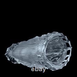 Glamorous Art Deco Glass Bacchantes Large Oval Vase 1930' H. Hoffmann