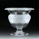 Glamorous French Art Deco H. Hoffmann' Versailles' XLarge Glass Bowl Vase