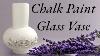 Glass Vase Chalk Paint Home Decor Silicone Molds Easy Diy