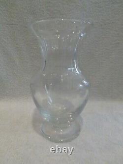 Gorgeous French crystal baluster vase Saint Louis Massenet rococo st (ety)